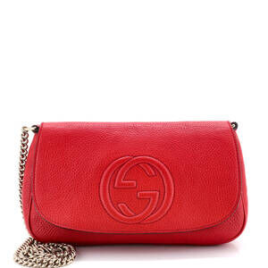 Gucci Soho Chain Crossbody Bag Leather #203220G10B